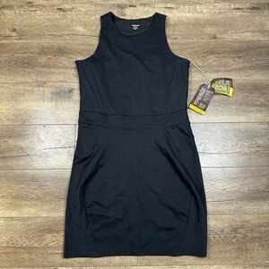 Toad&Co black womens large sleeveless athletic tencel athleisure NWT